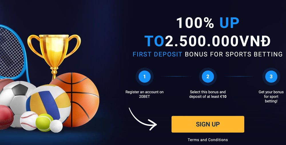 20bet bonus