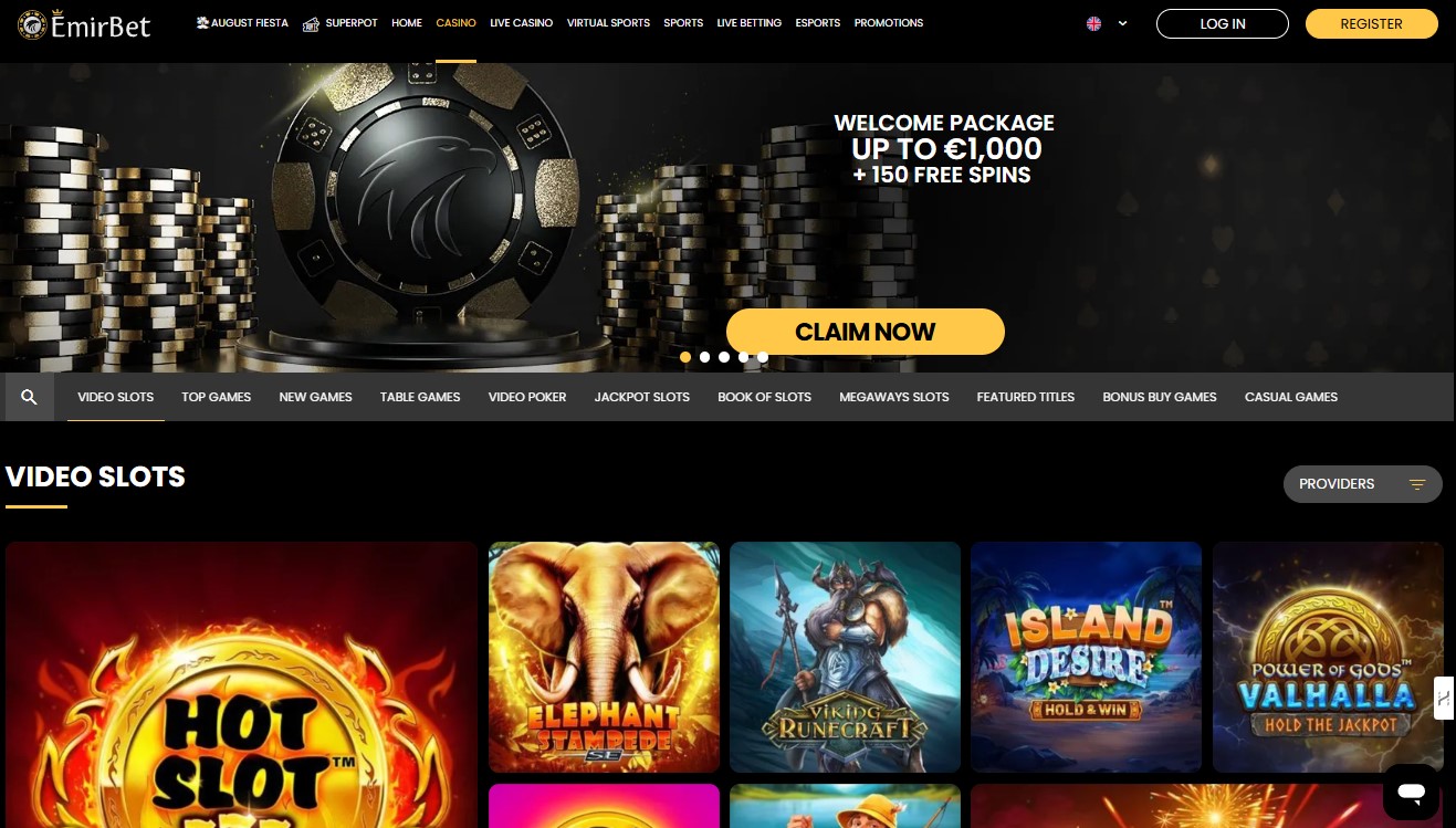 Emirbet Online Casinos VNM