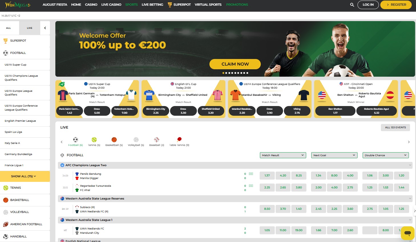 WinMega Sports Betting vnm